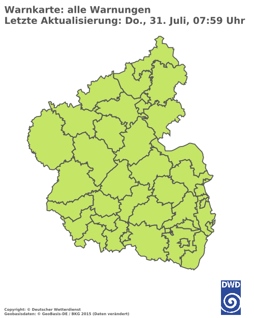 Aktuelle Wetterwarnungen für %region%