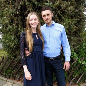 Maikönigspaar Celine Hauschild und Henning Bohn